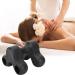 Neck Protection Cervical Tensile Device - Neck & Shoulder Relaxer Support Pillow for Pain Relief | Home Use Neck Tractor for Spine Curvature - Black - Buy Online on GoSupps.com