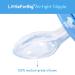 Buy LittleForBig Large Shield Pacifier II - Adult Size Little Elephants Pattern Blue | International Shipping Available - Buy Online on GoSupps.com