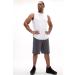 DEVOPS Men's Relaxed-Fit Workout Gym Tank Top - X-Large, White - Sleeveless Design - Buy Online on GoSupps.com
