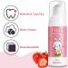 KONLEMEI Edible Strawberry Foam Toothpaste for Kids - 2 Packs (120ml) | Natural Formula, 2.02 Fl Oz - Buy Online on GoSupps.com