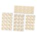 Gatuida Toe Corn Pad 4sheets Latex Corn Stickers Functional Feet Sticker Toe Separator Pad Toe Corn Cushions Stickers Gel Corn Silicone Gel Latex Sponge Foot Bunion Pads