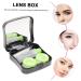 Eye-Catcher Applicator Holder & Contact Lens Case - Healeved 2pc Clear Stand for Eye Care - Buy Online on GoSupps.com