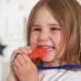 Chewbuddy Sensory Ghost & Lanyard - Fidget Chew Toy for Kids & Adults with Autism, ADHD, Anxiety - Red - Buy Online on GoSupps.com