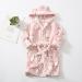 Colorful Kinder Cartoon Hooded Bathrobe & Plush Pajamas - Infant to Toddler Nightwear for Girls 1-8 Years | Cozy Flannel & Towel Fabric - Buy Online on GoSupps.com