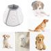 MEISIO Collar Soft Cotton Protective Cat Cone Dog Cone Adjustable Cat Cone Pet Recovery Collar Pet Cone Collar .After Surgery Recovery to Prevent from Biting Scratching (M) 66*33cm - Buy Online on GoSupps.com