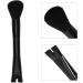 Baluue Powder Brush Double Ended Makeup Brush U Shaped Nose Contour Brush Face Brush Makeup Tool Black - Buy Online on GoSupps.com