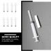 Healifty 20pcs Disposable Anal & Vaginal Lubricant Applicator Shooter Syringe - White - Buy Online on GoSupps.com
