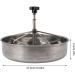 Buy Large Piglet Feeding Trough | Durable Pig Feeder Bowl & Food Tray for Sow Milk Feeding - Ideal for Livestock - Buy Online on GoSupps.com