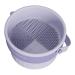 Brush Cleaning Tool Makeup Brush Cleaner Pad Brush Cleaning Bowl Durable Makeup Brush Cleaner Purple Makeup Makeup Sponge Cleaners Make Brush Cleaners Brush Cleaner Mat Pp