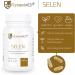 F rstenmed Selenium Capsules | 200 g High-Dosed Vegan Supplement | 180 Additive-Free Capsules for Optimal Bioavailability | International Shipping - Buy Online on GoSupps.com
