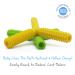 Hollow Teething Tubes - Baby Teethers & Toys for Babies 3+ Months | BPA Free, Freezer & Dishwasher Safe - Buy Online on GoSupps.com