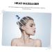 Coolhiya Head Massage Device - Scalp Relaxation Tool Plastic Claw Massager for Head Care (21x15x15cm Blue) - International Shipping Available - Buy Online on GoSupps.com