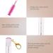 Healifty Lash Extension Tools 4pcs Mascara Wand with Tube Empty Eyelash Brush Tube Lash Mascara for Women Girls Portable Lashes Extender Makeup Tools Lash Applicator Rosy - Buy Online on GoSupps.com