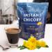 CHICORAYA Instant Chicory Coffee - Decaf & Diet Keto Vegan Blend - Caffeine-Free Substitute - Roasted Dandelion Root Powder - 14.1 oz - Buy Online on GoSupps.com