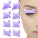 Geteawily Eyelash Perming Curler | 4 Pairs Silicone Bear Style Eyelash Perming Curler | Soft Silicone Lash Curler Pad Reusable Lash Silicon Pad in 4 Sizes for Eye Lashes Extension