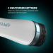 REVAMP Progloss 4-in-1 Multifunctional Blow Dryer Brush 1200W - White | Salon Pro Volumizer Hot Brush 72 x 45.5mm - Buy Online on GoSupps.com