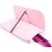 Glamza Hair Straightener Mat & Pouch - Made from Heat Resistant Safety Felt - Ideal for Home & Travel (Pink (Pouchy)) - Buy Online on GoSupps.com
