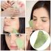 Shop 100% Natural Jade Roller Massager & Gua Sha Scraping Tool Set - Anti-Aging Facial Therapy for Wrinkle Reduction & Skin Rejuvenation - Buy Online on GoSupps.com