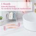2Pcs Disposable Razors for Women 2 Count a Smooth Shave Hair Removal Designed Pink - Buy Online on GoSupps.com