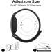 Soft Nylon Bands for Fitbit Inspire 2/Inspire HR - Adjustable Replacement Strap (Black) - Buy Online on GoSupps.com