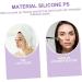 WOFASHPURET Facial Mud Applicator Brush Cosmetic Tools 15.5x3cm Purple - Buy Online on GoSupps.com