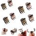 Cuhair Mini Flower Hair Clips for Girls 10pcs