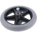 UGPLM Durable Strong Alloy Front Castor Wheels Replacement Part Tool 5/16 inch Bearing 6 inch 7 inch 8 inch Diameter Gray 6 inch - Buy Online on GoSupps.com