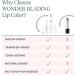 Wonderskin Wonder Blading Peel and Reveal Lip Stain Kit - Whimsical Nude Matte Lip Tint - Long Lasting, Transfer Proof, Waterproof Lip Makeup - Buy Online on GoSupps.com