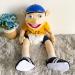 Jeffy Soft Plush Hand Puppet 58cm - Mischievous Funny Toy with Working Mouth | Perfect Gift for Kids - Birthday, Christmas, Halloween | Ideal for Play House and Teaching Preschool - Buy Online on GoSupps.com