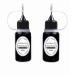 2pcs Nail Rhinestone Glue,HOINCO Nail Art Adhesive Glue for Decoration Filling Gem Crystal Diamond Jewelry Nail Decoration(10ml) Edge sealing adhesive