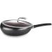 DNCG Frying Pan Skillet Alloy Opening Skillet Fry Pan Tri-ply Omelet Pan Dishwasher Safe Oven Safe No-Stick Cookware