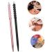 Beavorty 2pcs Supplies Beauty Makeup Eyebrow Embroidered Tool Needle Pencil Manual Multifunctional Salon Pen 1 count (Pack of 1) Black - Buy Online on GoSupps.com