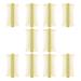 Healeved Lot De 10 Peignes Dents Fines Anti-lentes Anti-pelliculaires Pour Coiffure Portable Vert Statique