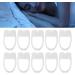 Comfort Fit Dental Night Guard 10pcs Dental Night Guard Rubber Athletic Protection Mouth Clenching Guard for Teeth Grinding and Clenching Professional Quality - Buy Online on GoSupps.com
