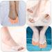 Hemoton 3 Pairs Toe Sleeve Silicone Gel Sneaker Socks - Breathable Toe Protectors for Ballet Shoes, Anti-Slip Pads for Tiptoe Cover - Buy Online on GoSupps.com