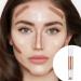 jojomis Highlighters Stick Double-Head Makeup Concealer Contouring Cream Set Face Highlighters Sticks - White+ Light coffee - Buy Online on GoSupps.com