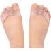 Toe Spreader Splint - 2 Pairs Hallux Valgus Toe Separator | BPA Free for Pain Relief - Buy Online on GoSupps.com