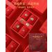 Chinese New Year Men's Red Sports Socks with Fun Embroidery Gift Box - Size 39-44 - Buy Online on GoSupps.com