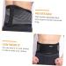 SUPVOX Mens Girdle Belt - Lumbar Support & Waist Protection for Bodybuilding | 2 Pcs - 90x20cm Black - Buy Online on GoSupps.com