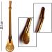 Gaucho Cebar Set for Yerba Mate Tea - Natural Calf Pumpkin Cup Stainless Steel Straw Brush & Cork Pad - Buy Online on GoSupps.com