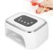 Nail dryer lamp 80w uv led nail gel dryer lamp professional intelligent nail hardening dryer led light quick-drying bluetooth nail gel hardening light (e-01)