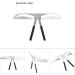 Line Marker Ruler 4 Types Permanent Eyebrow Ruler Eyebrow Measure Balance Extension Ruler Eyebrow Shape Stencil (Arched Eyebrows) - Buy Online on GoSupps.com