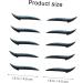 TOVINANNA 160 Pairs Eyeliner Stiker Eye Makeup Tools Eye Skin Sticker Eye Makeup Applicators Invisible Eye Line Strips Stickers Reusable Double Eyelid Tapes Plastic Flash Adhesive Tape - Buy Online on GoSupps.com