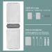 Buy Lollanda Travel Toothbrush Set - 2 Piece Etui & Water Cup for Camping & Business Trips - Light Gray - Buy Online on GoSupps.com
