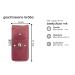 REMOS Red Genuine Leather Nail Case Empty Storage for 3 Nail Instruments | International Shipping - Buy Online on GoSupps.com