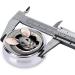 Buy Grey Rat Portable Metal Pill Box - Round Mini 3-Compartment Travel Design for Small Pills - Ideal for On-the-Go - Buy Online on GoSupps.com