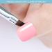 Oblique French Tip Nail Art Brush Set | Manicure Clean-Up & Design Pen | UV Gel & Acrylic Painting | Fine Hair | Black Handle - NB113 - Buy Online on GoSupps.com
