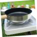 HAKIDZEL Camping Portable Pan Non Stick Cooking Utensils Egg Pan Non Stick Fry Pan Griddle Pan Pans Camping Cookware Flat Skillet Pan for Eggs Stainless Steel Induction Cooker Egg Boiler - Buy Online on GoSupps.com