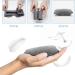 Modal Cotton Travel Sleep Mask Eye Mask with Longer Adjustable Strap for Women Men and Kids Fully Coverage with Earplugs Hanger and Travel Pouch Grey - Buy Online on GoSupps.com