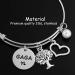 Gaga Gifts for Grandma: Birthday Bracelet from Grandkids - AHAETH Jewelry - Buy Online on GoSupps.com